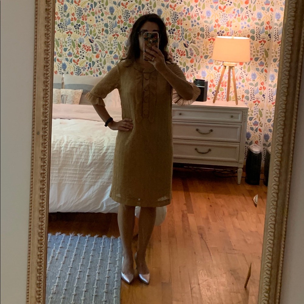 Philip Lim 3.1 nude crochet dress